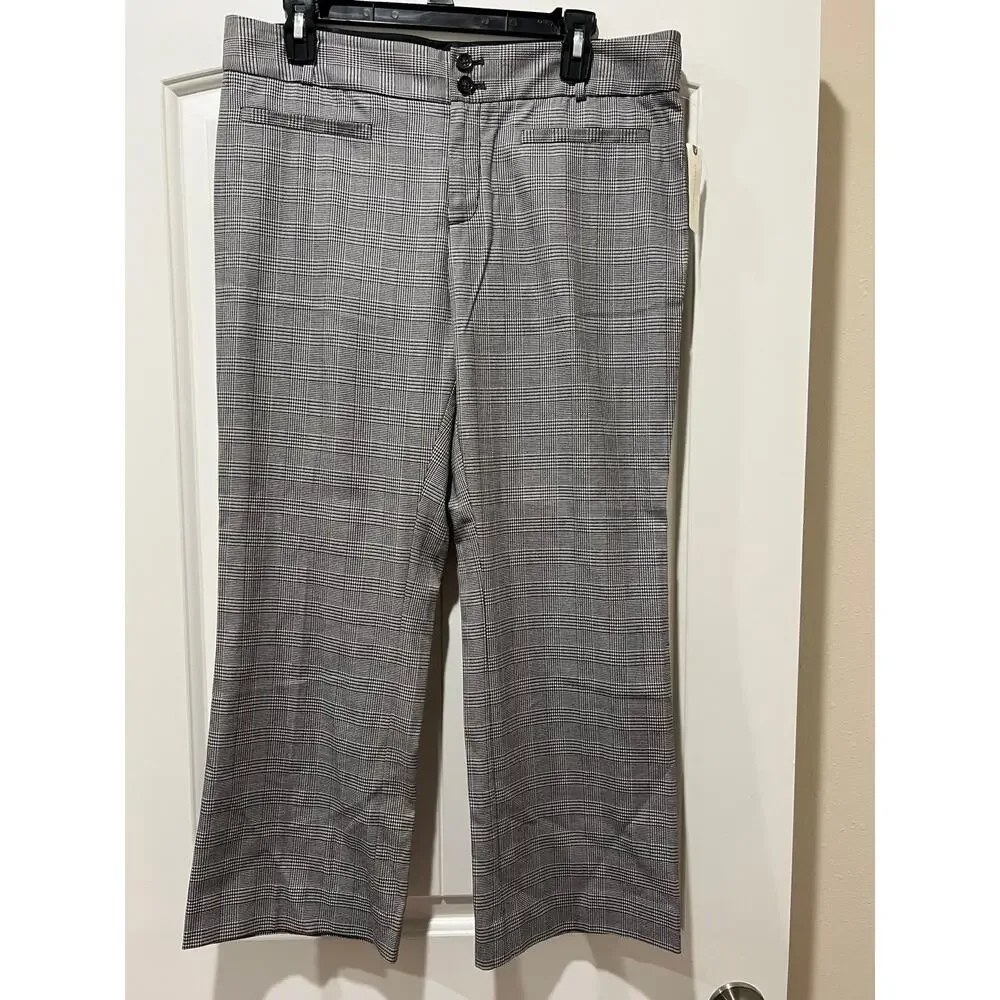 NWT❤️Anthropologie The Essentials Kick Flare Pants sz12